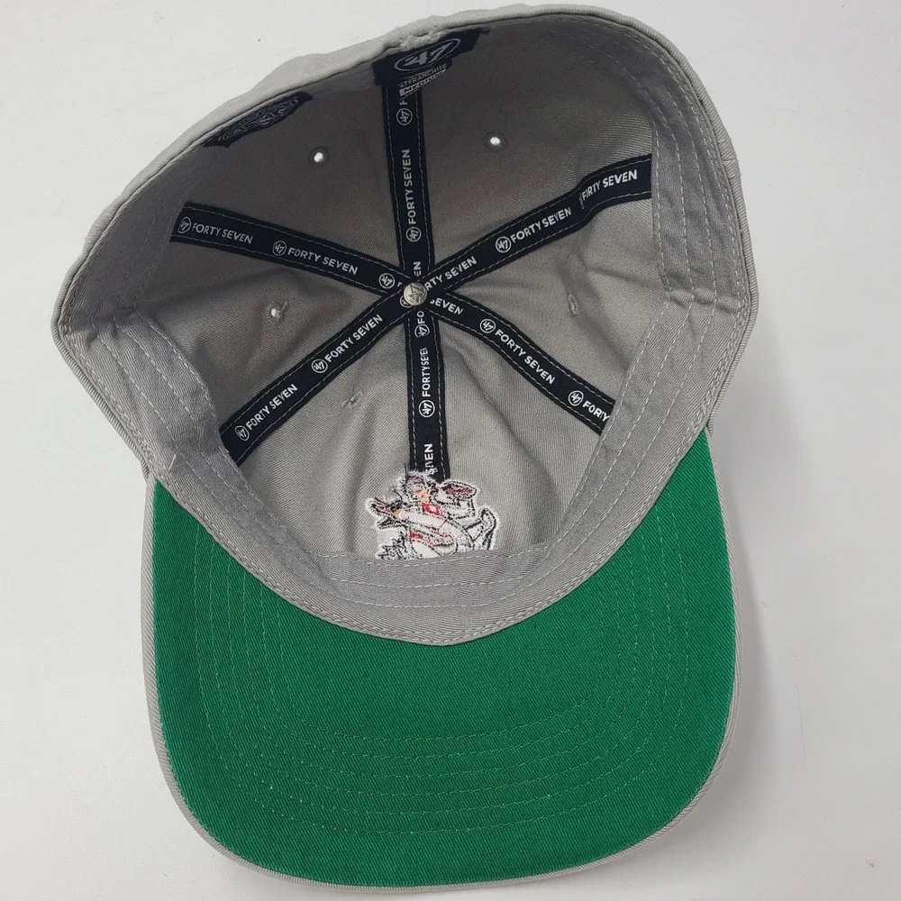 Reading Fightin Phils Hat Fitted M 47 Brand Franchise Gray Red MiLB Baseball Men